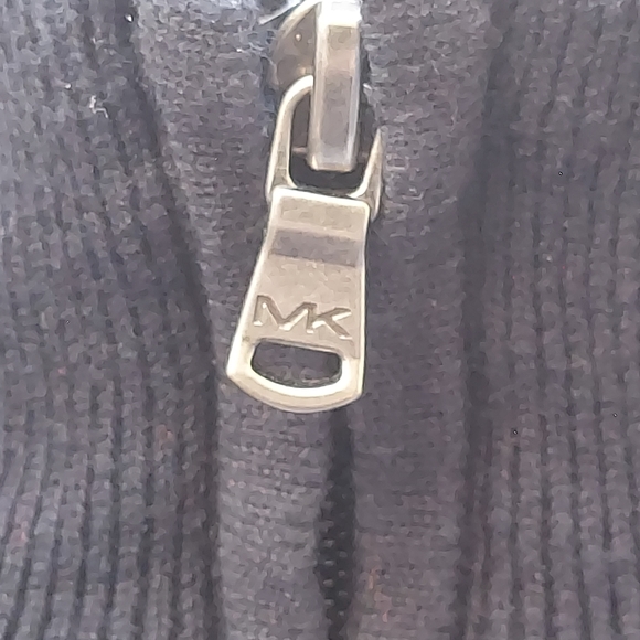 Michael Kors Men's Dark Navy Knit Pullover - Picture 6 of 9